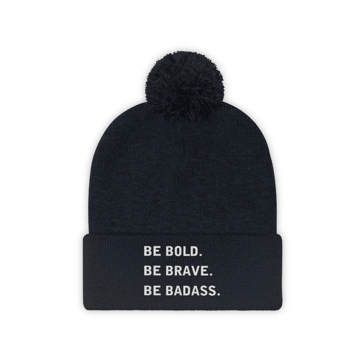Pom Pom Statement Beanie