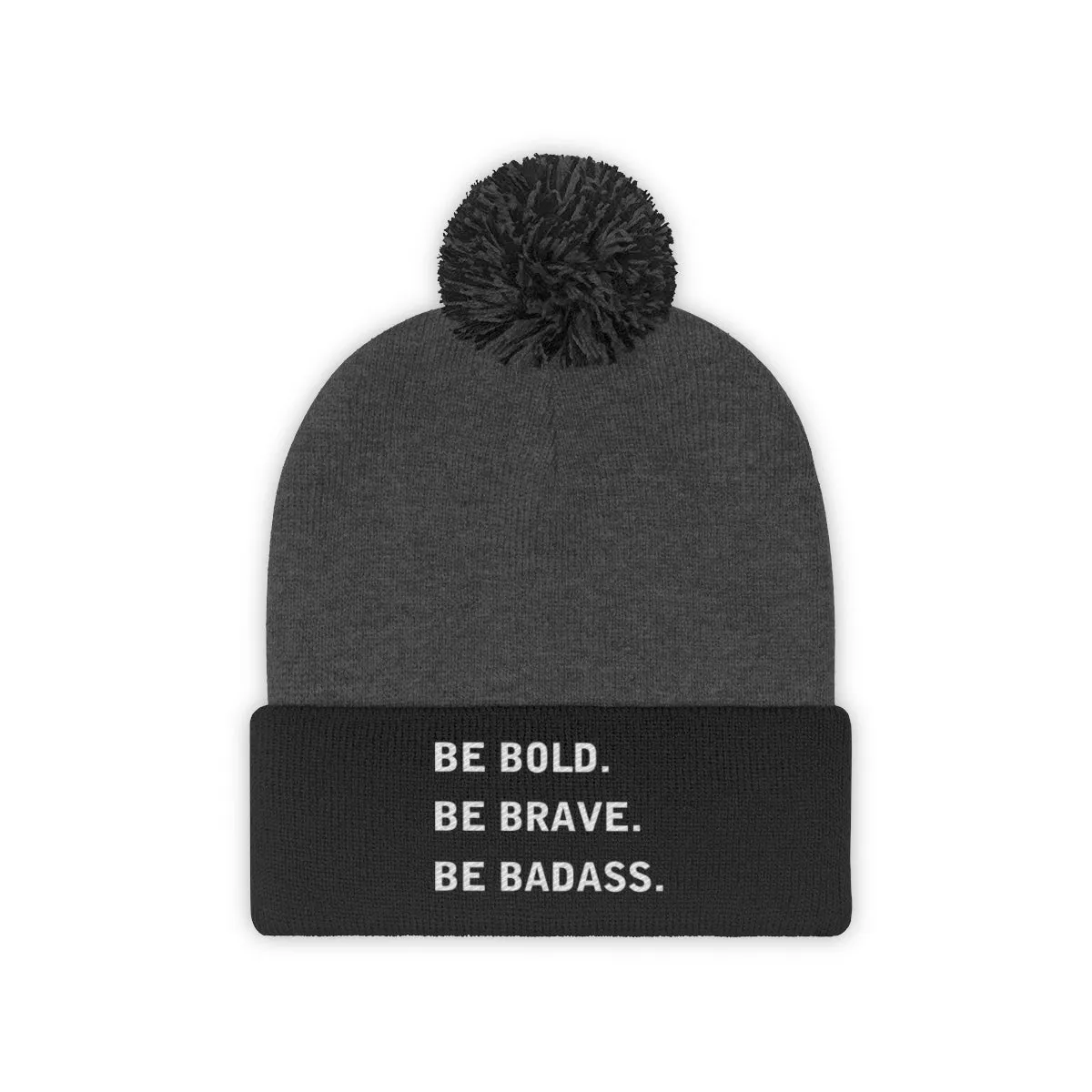 Pom Pom Statement Beanie