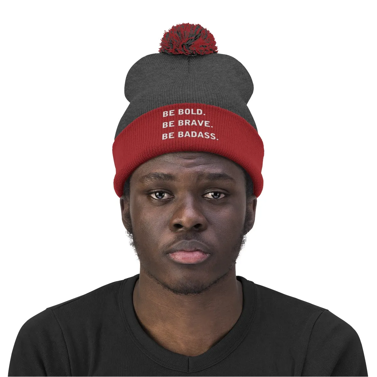 Pom Pom Statement Beanie