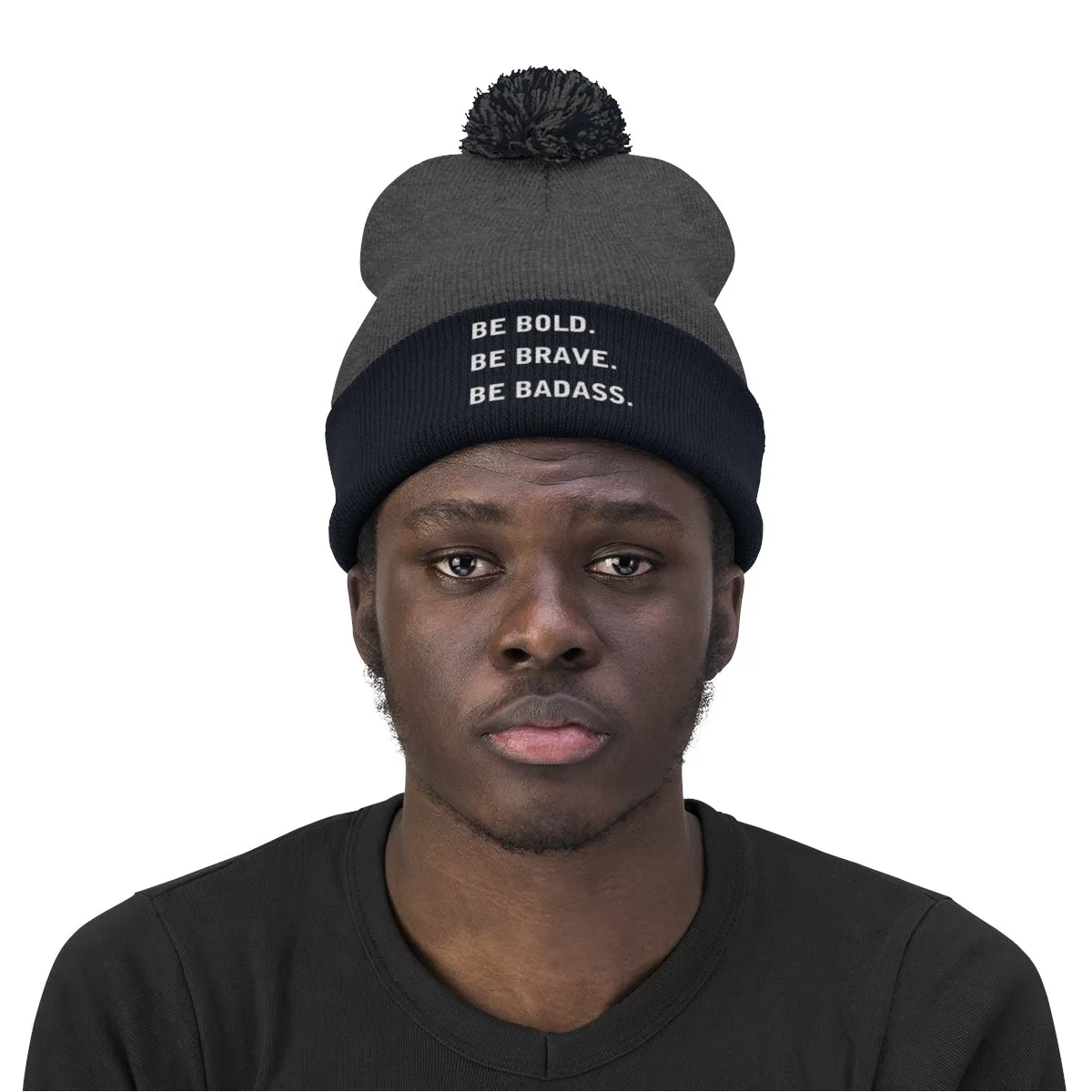 Pom Pom Statement Beanie