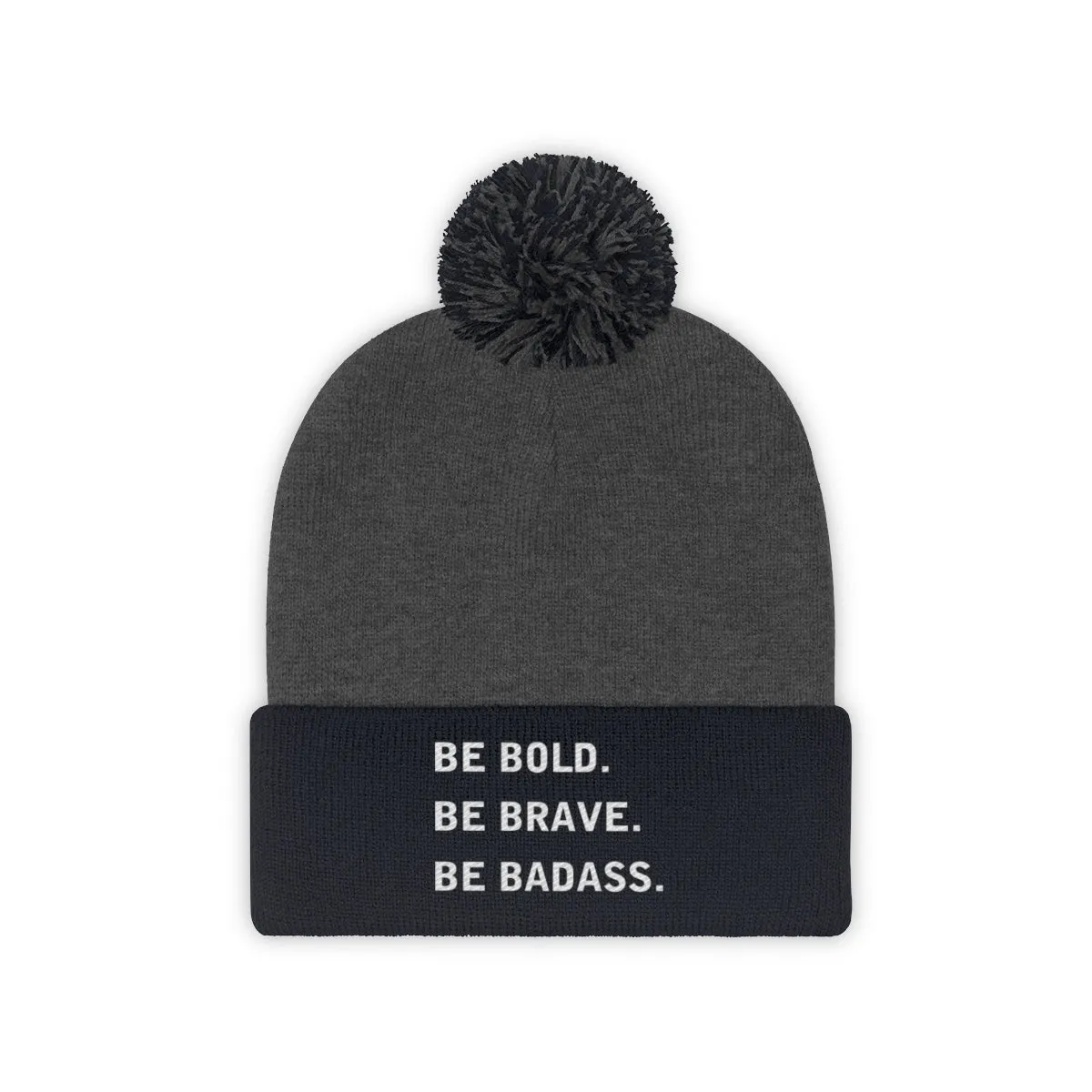 Pom Pom Statement Beanie