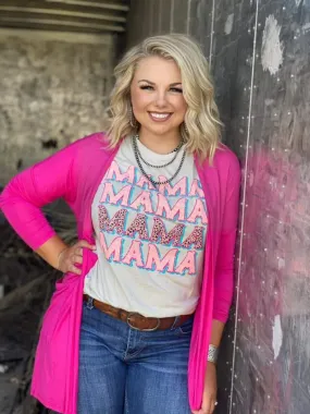 Poppin' Pink Cardigan
