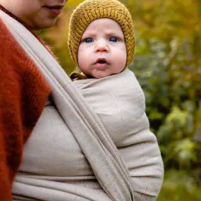 Prima Frosted Almond Wool Woven Wrap by Didymos