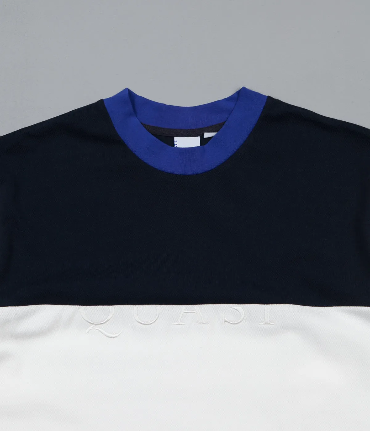 Quasi Pique Midweight T-Shirt - Royal