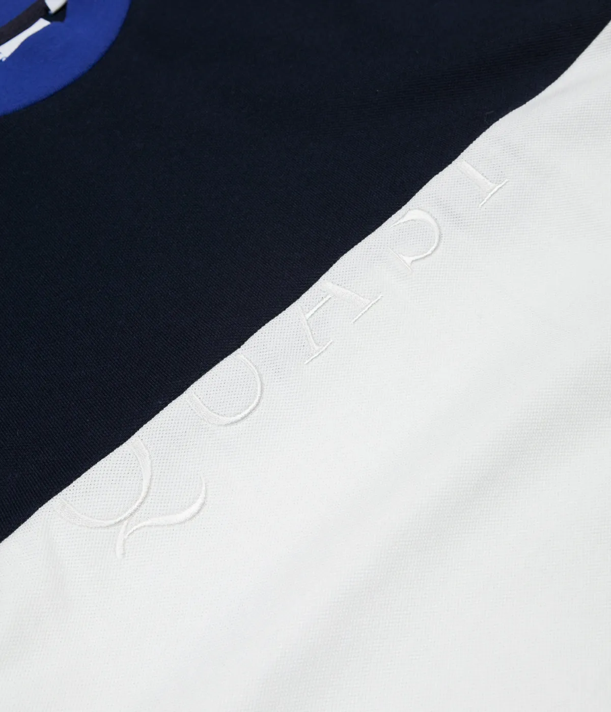 Quasi Pique Midweight T-Shirt - Royal