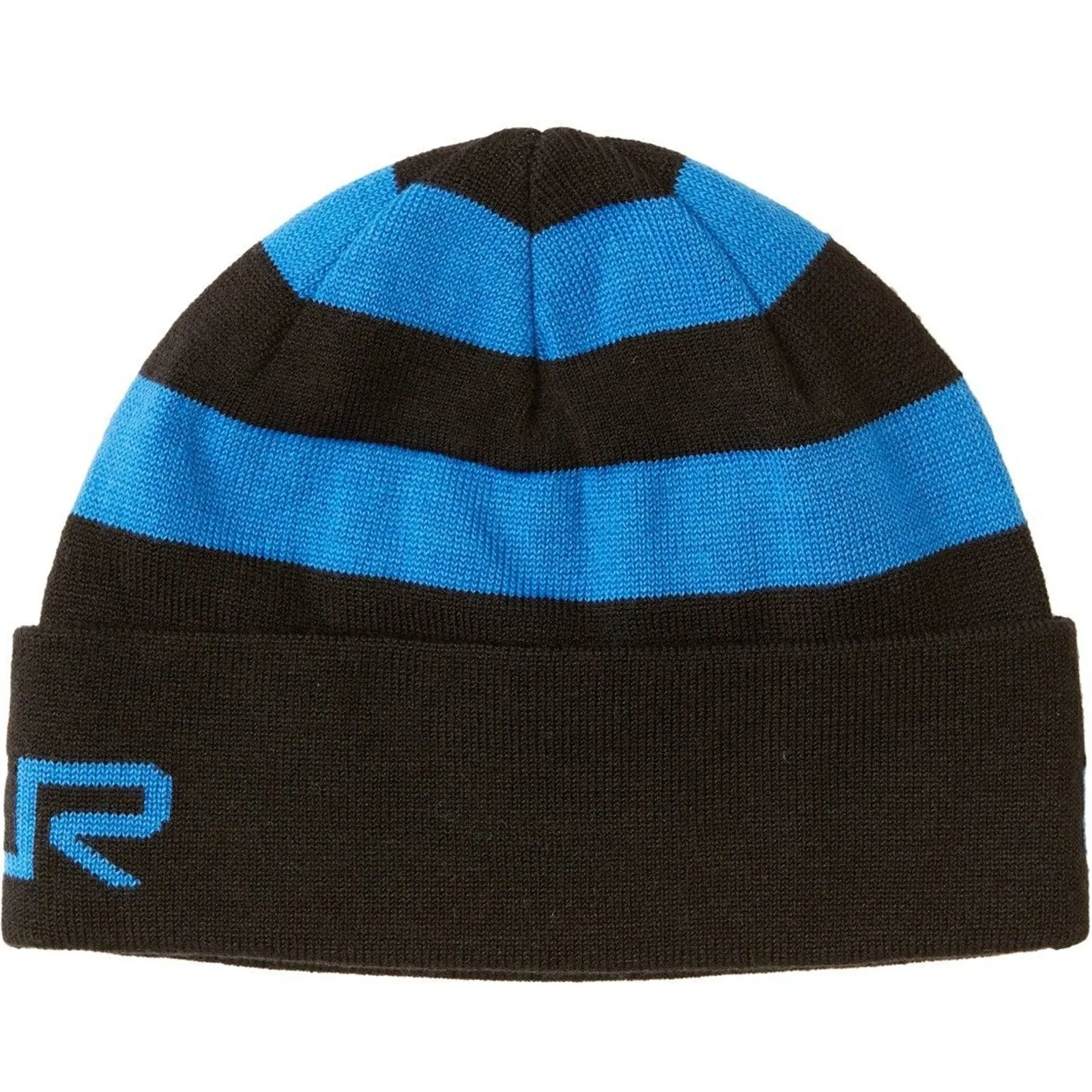 Quiksilver Unisex Adults Panwaffle Jacquard Stripe Beanie - Blue