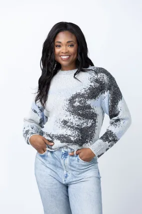 Rag & Bone Estelle Crew in Ivory Multi