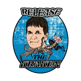 Release The Kraken | Kiss Cut Sticker