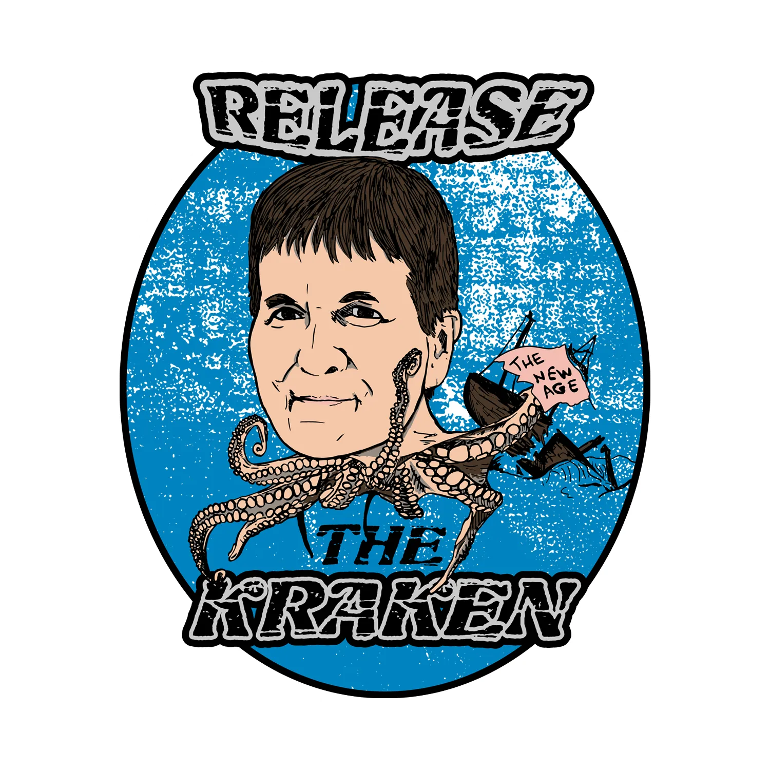 Release The Kraken | Kiss Cut Sticker
