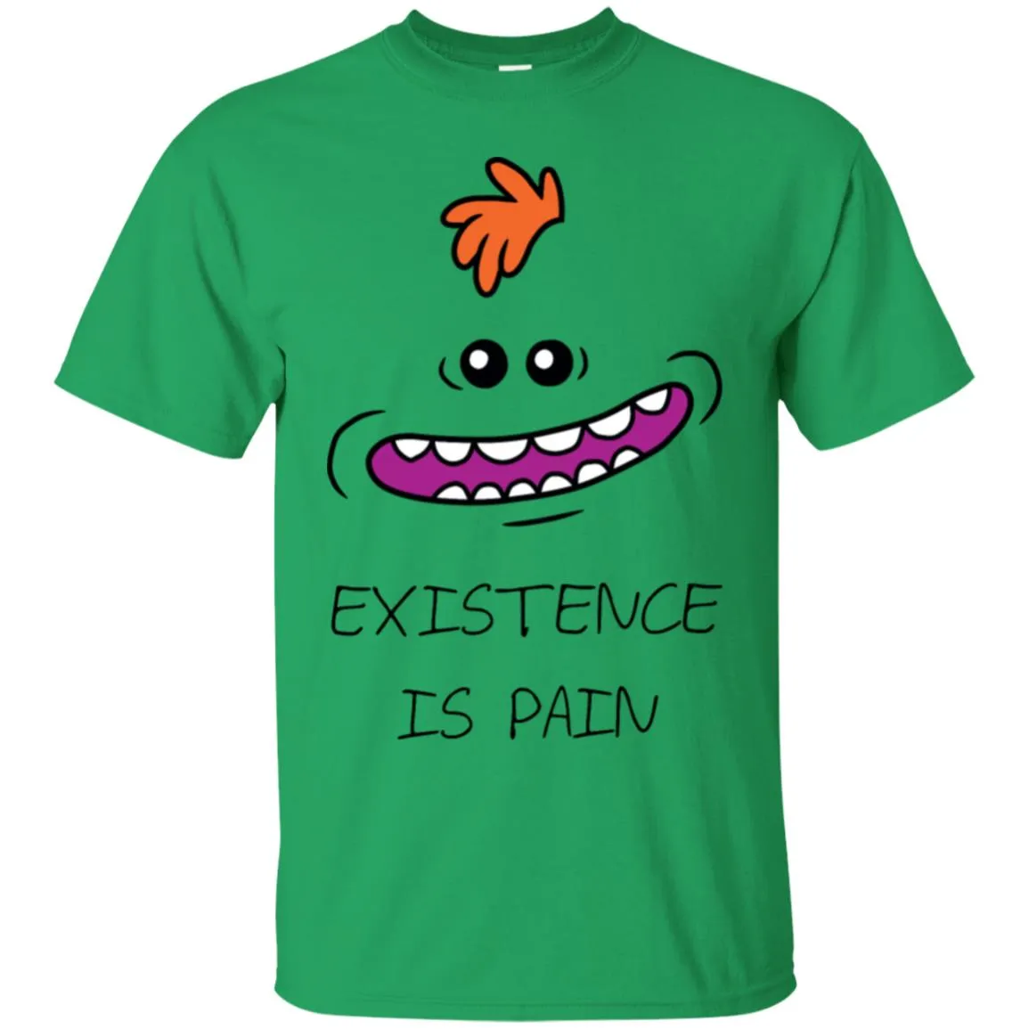 Rick And Morty Mr Meeseeks Existence Is Pain Men T-Shirt