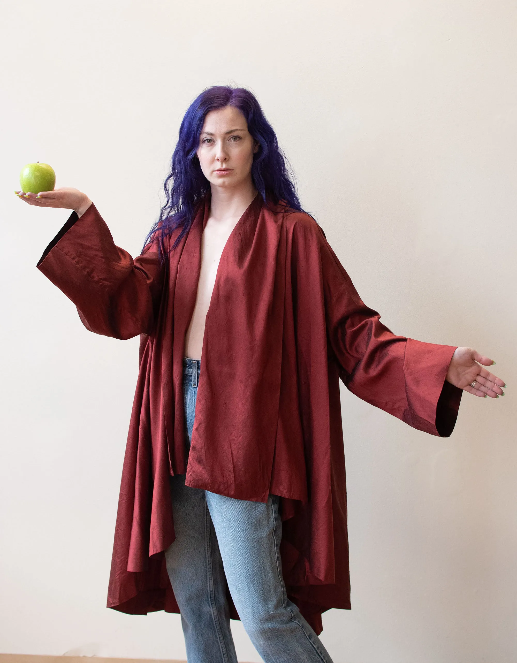 Romeo Gigli Silk Evening Coat  | A Virtual Affair