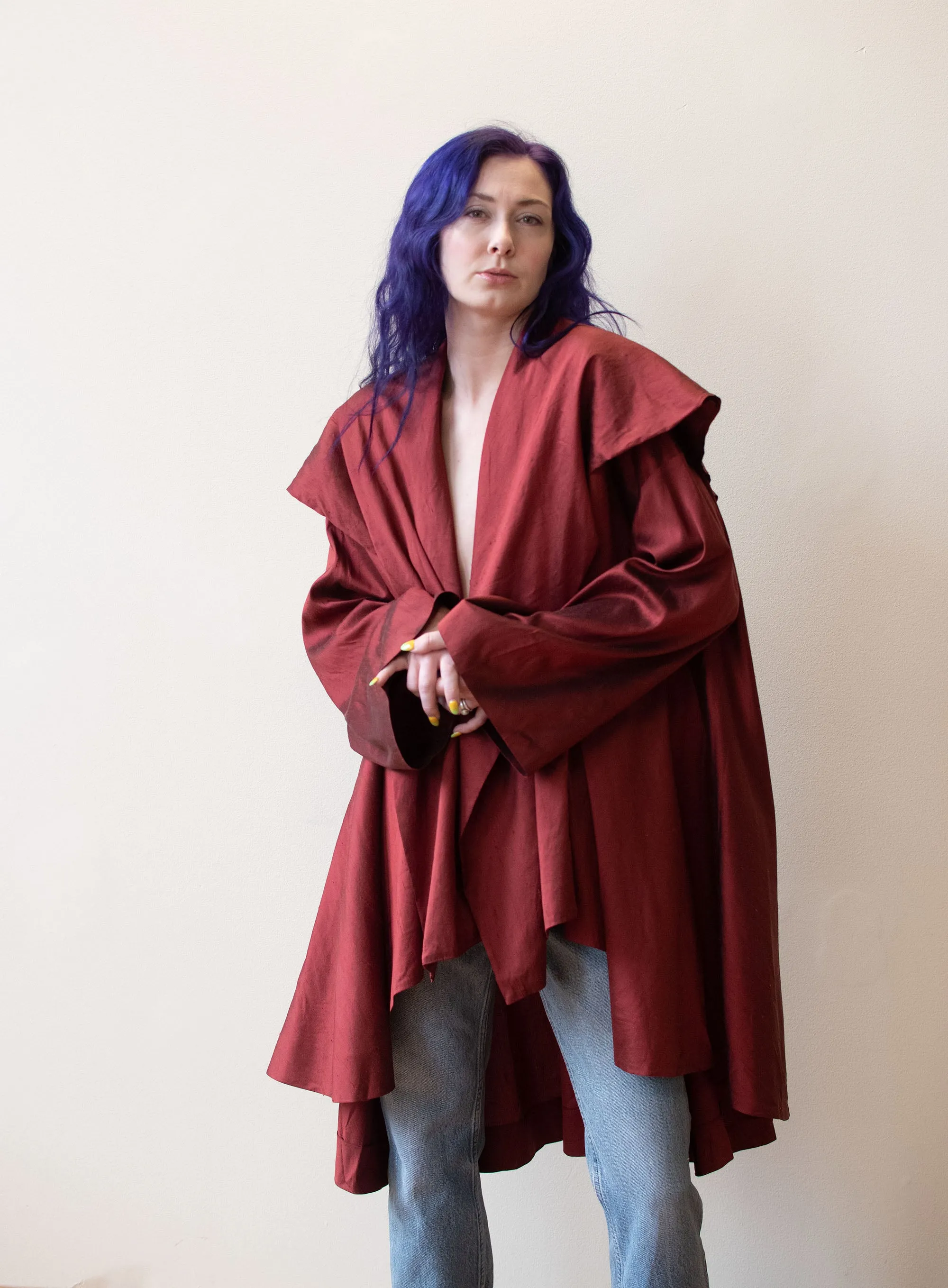 Romeo Gigli Silk Evening Coat  | A Virtual Affair