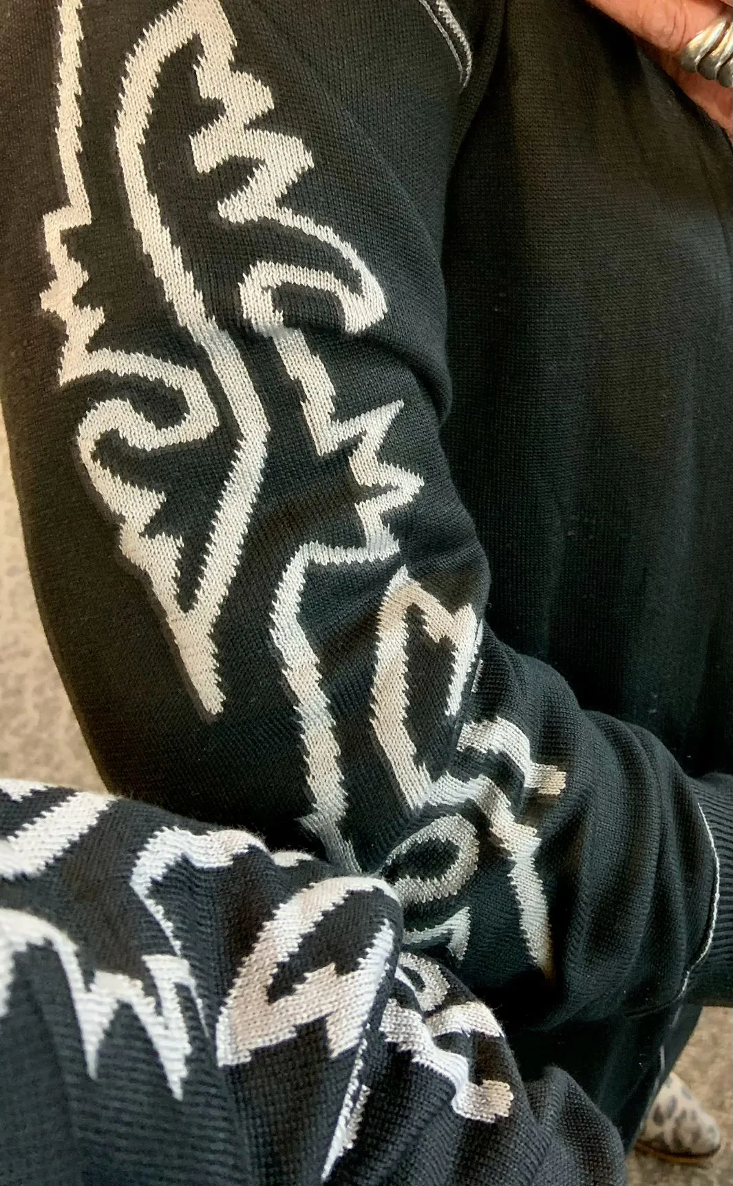 Roper Reversible Boot Stitch Cardigan - S/M to 2X/3X