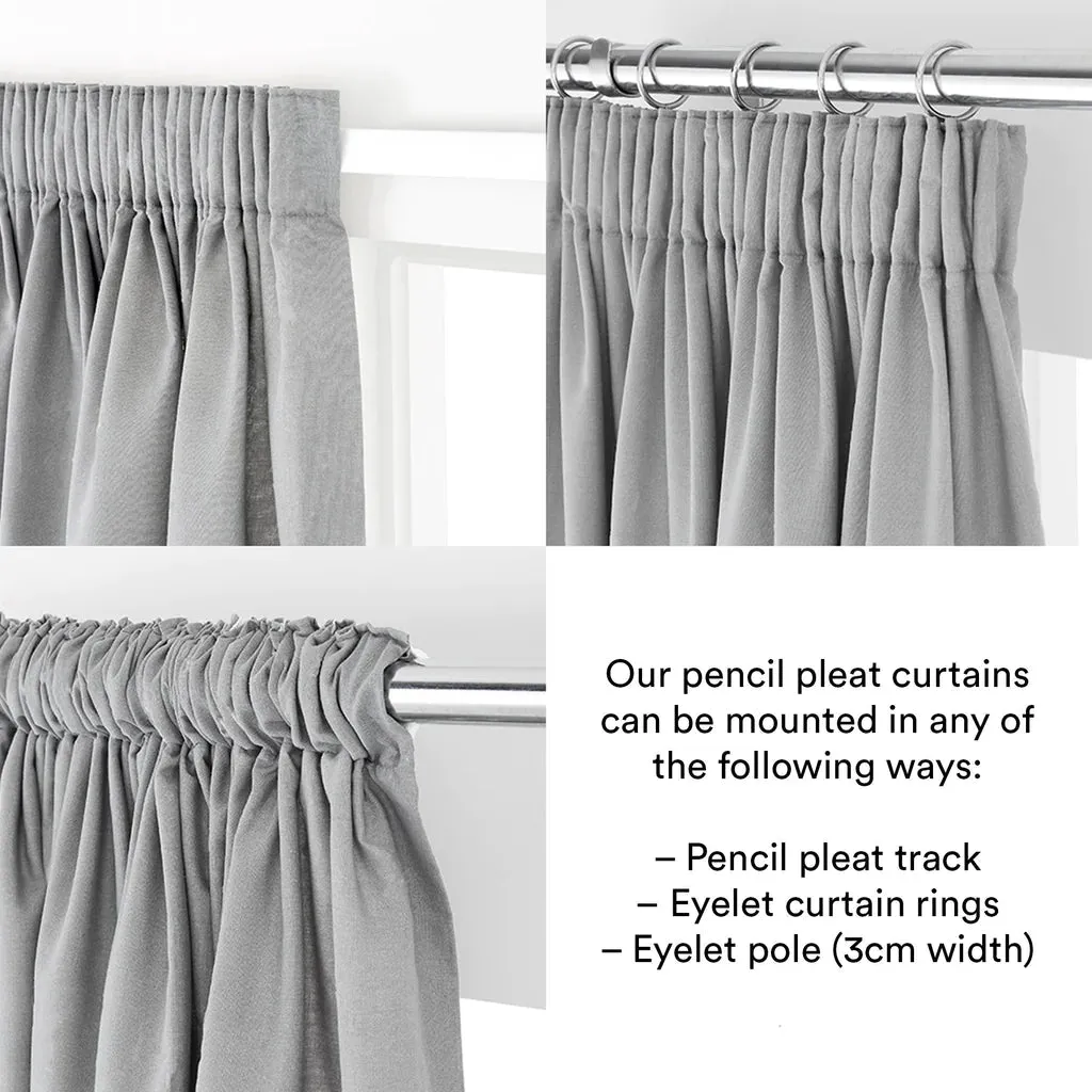 Sleepy Panda Thermal Blackout Curtains