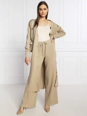 Soft Rib Wide Leg Pant