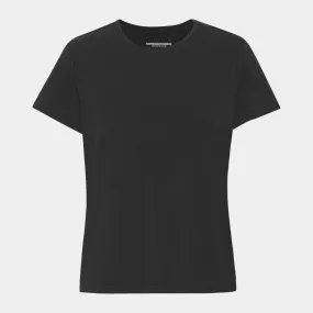 Sort kortærmet bambus T-shirt