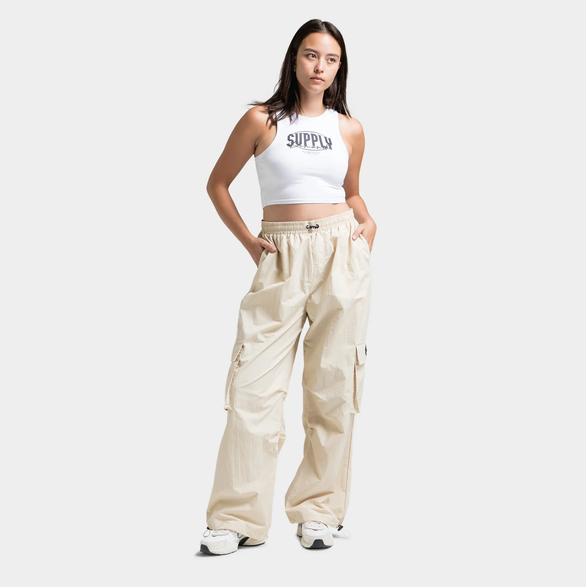 Supply & Demand Women's Monroe Cargo Pants / Sandshell