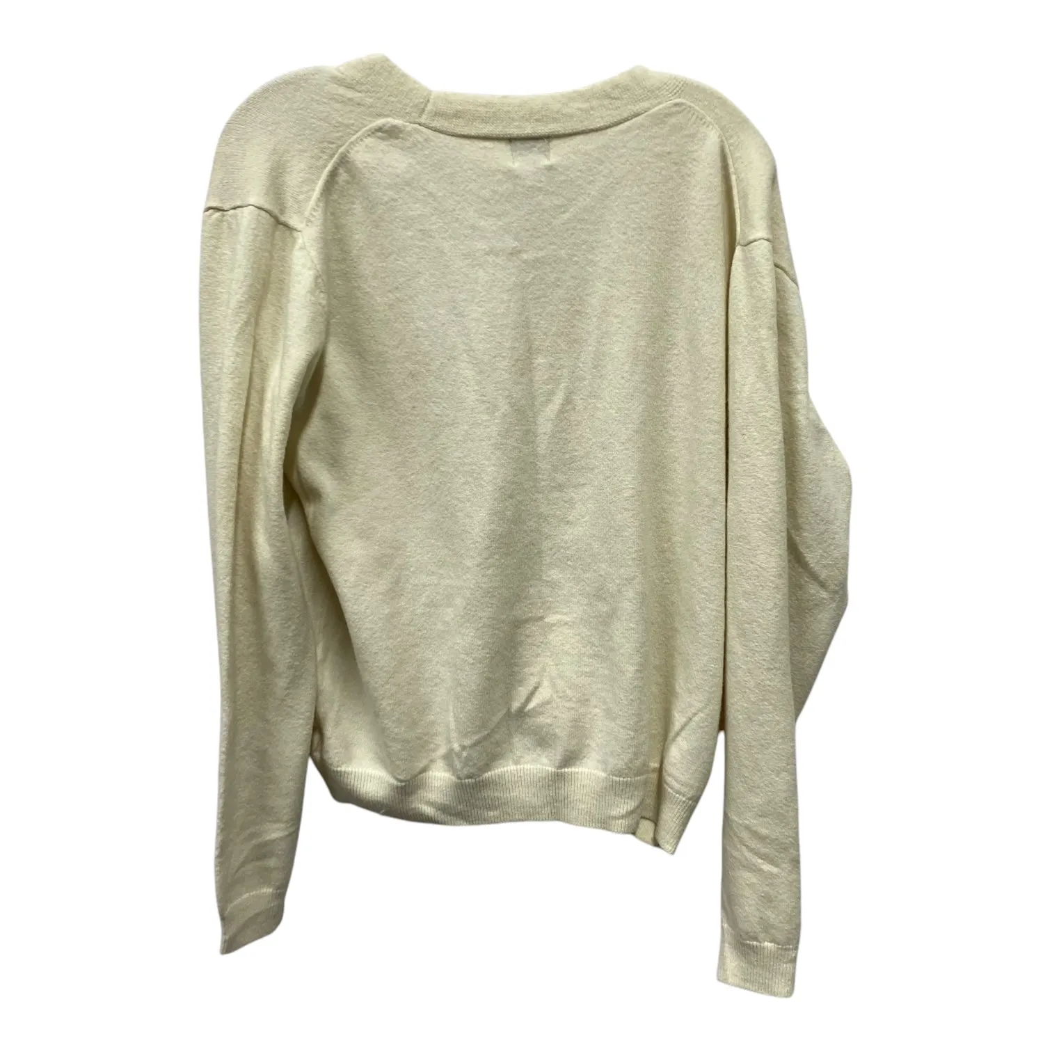 Sweater Cardigan By A New Day In Beige, Size:L