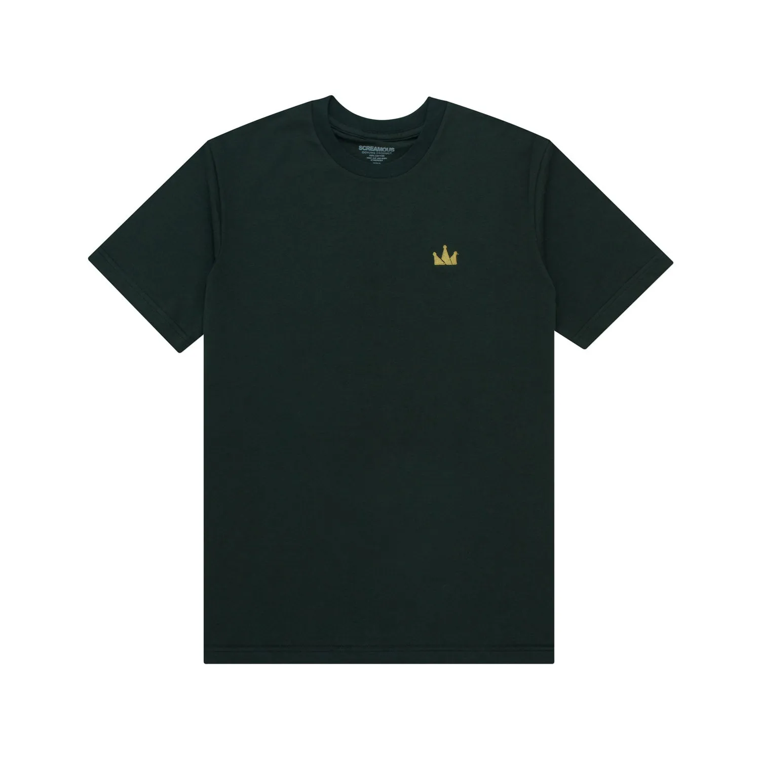 T-Shirt CROWN LOGO SS FOREST GREEN