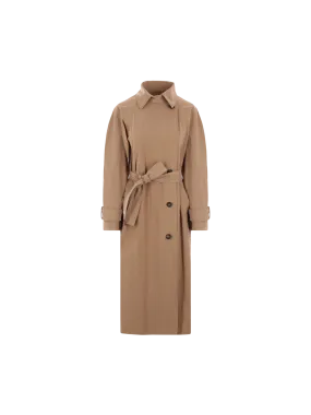 Techno Canvas Trench Coat