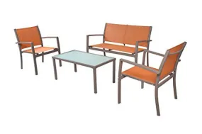 TRAXION 4-210 OUTDOOR PATIO FURNITURE SET