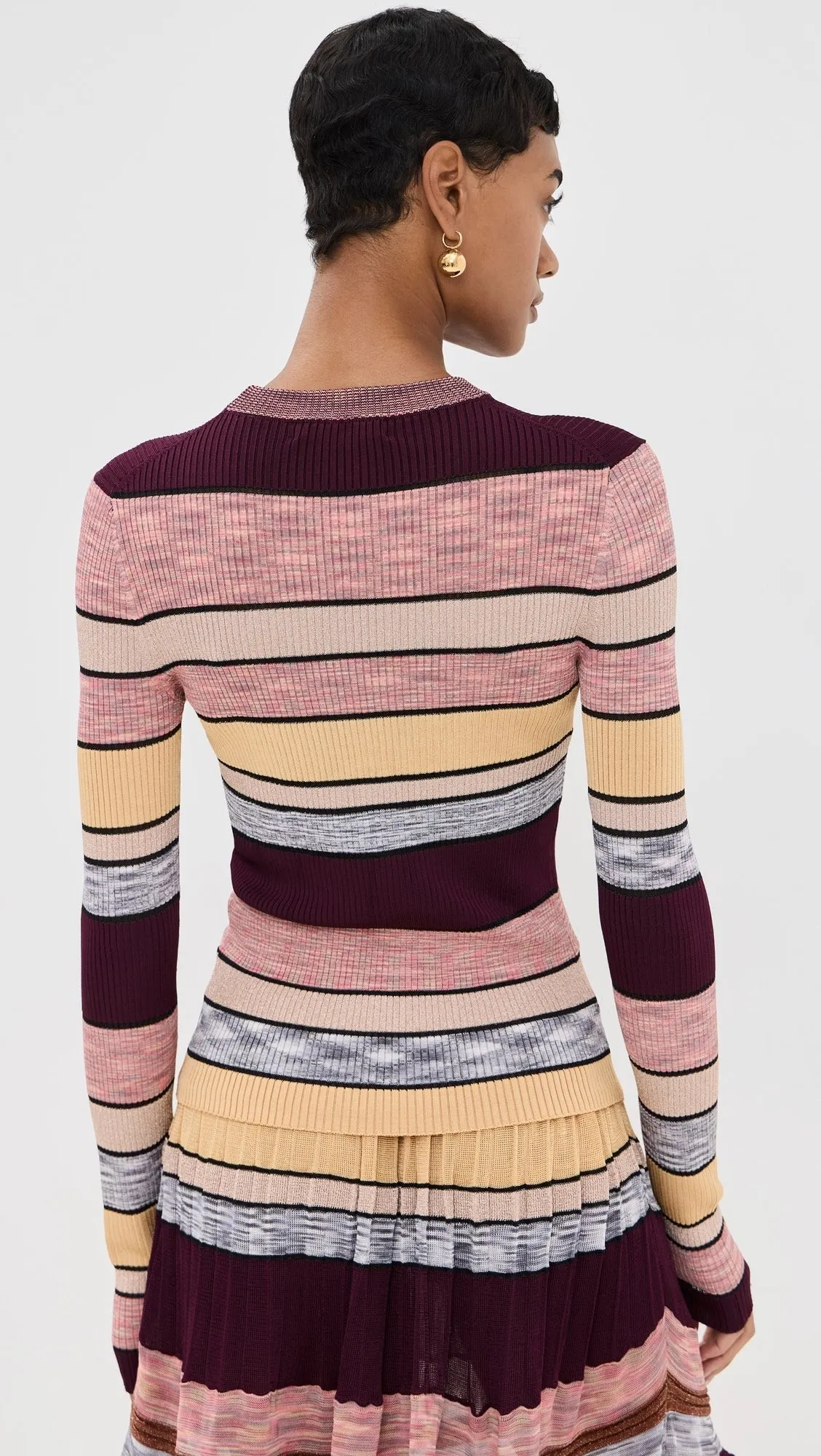 Ul0701 Denia Top - Sundown Stripe