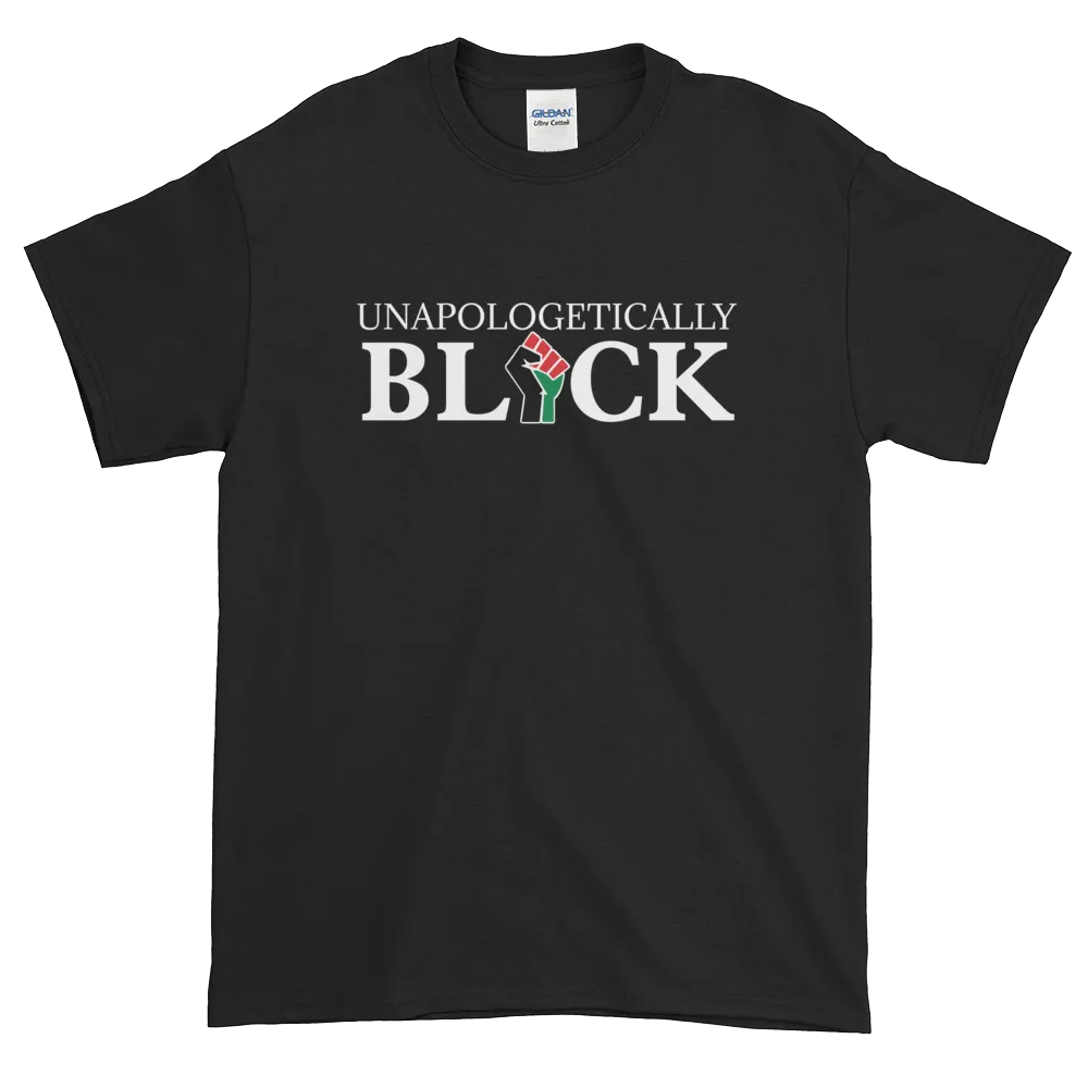 UnApologetically Black Short Sleeve Unisex T-Shirt