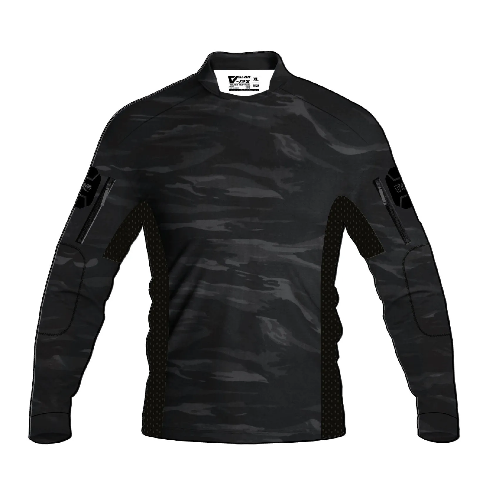 Valor PX Standard Operation Shirt, SOS (Black Tiger Stripe)