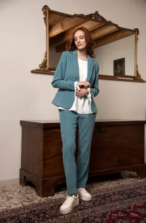 Velvet Cigarette Pants *