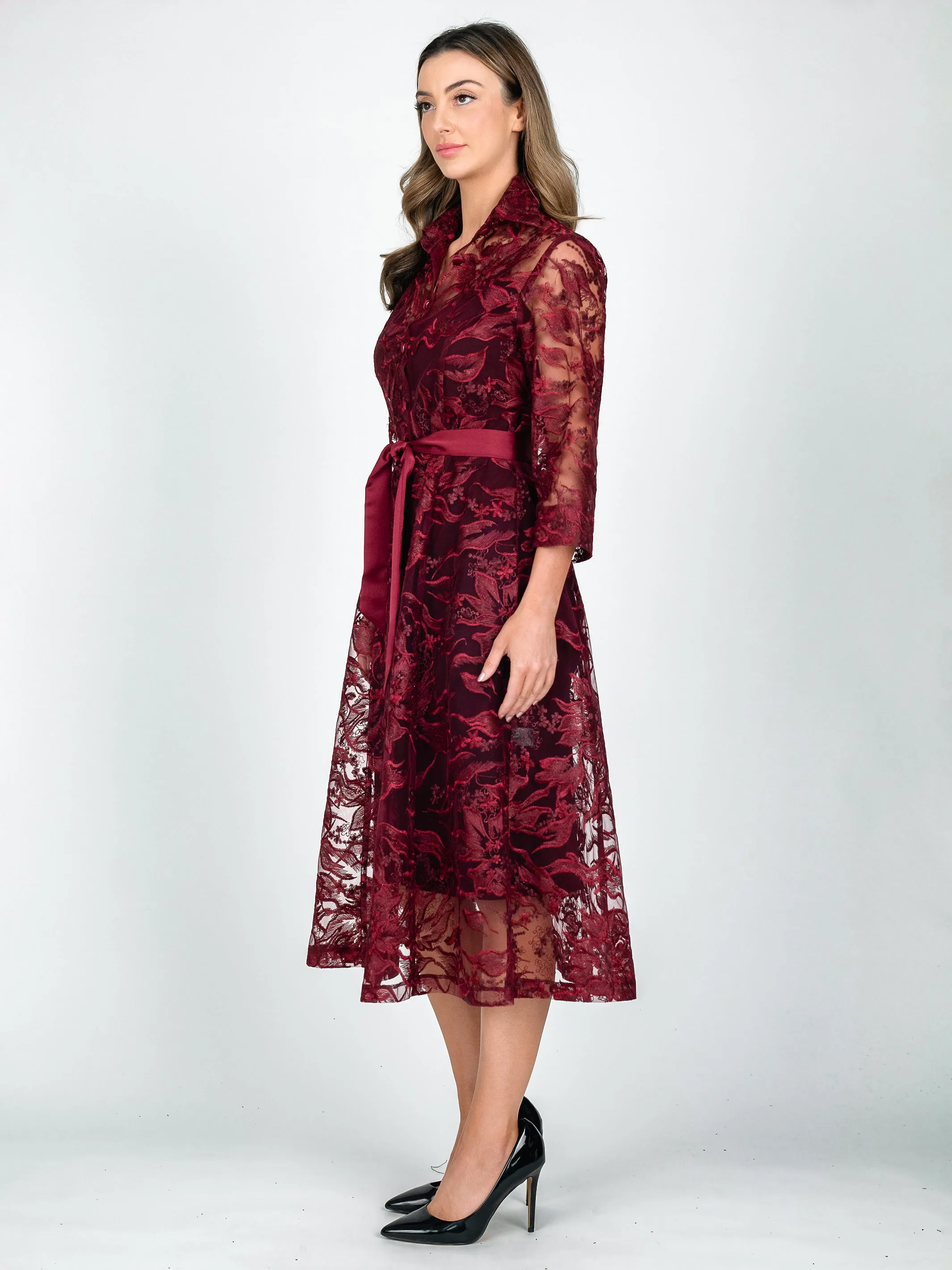 VENEZIA A-Line Evening Coat Dress
