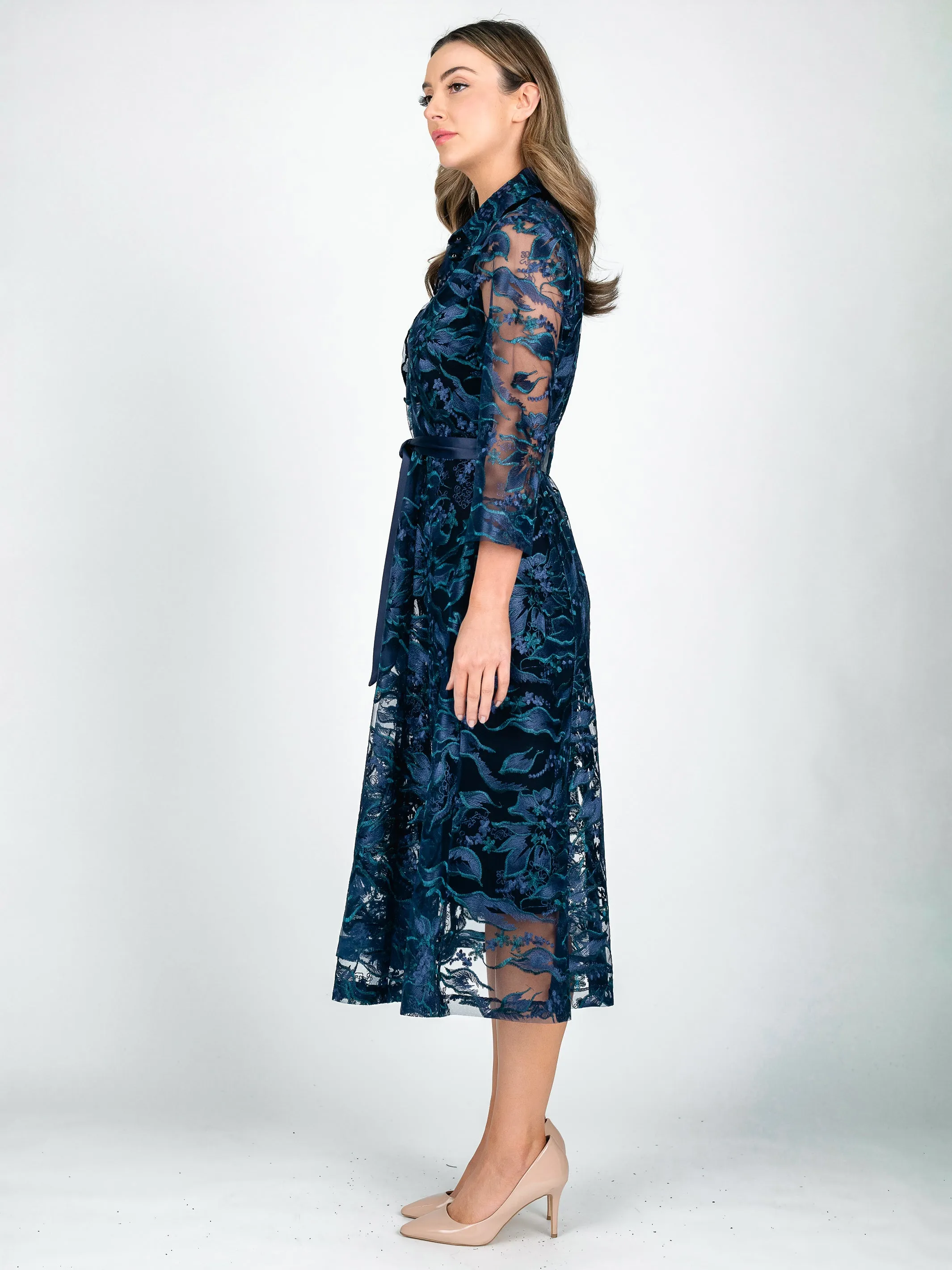 VENEZIA A-Line Evening Coat Dress
