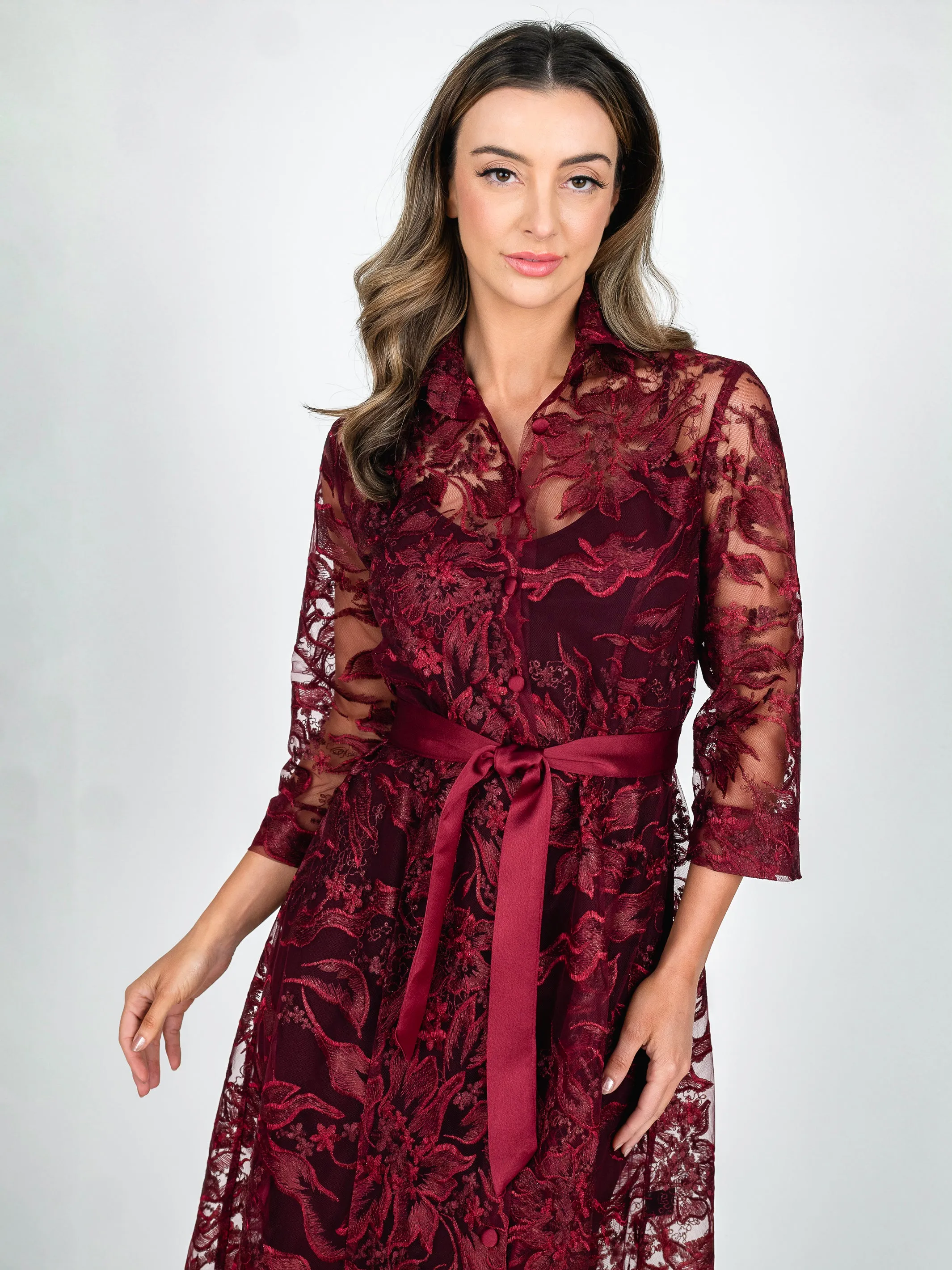 VENEZIA A-Line Evening Coat Dress