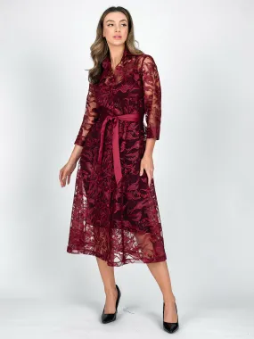 VENEZIA A-Line Evening Coat Dress