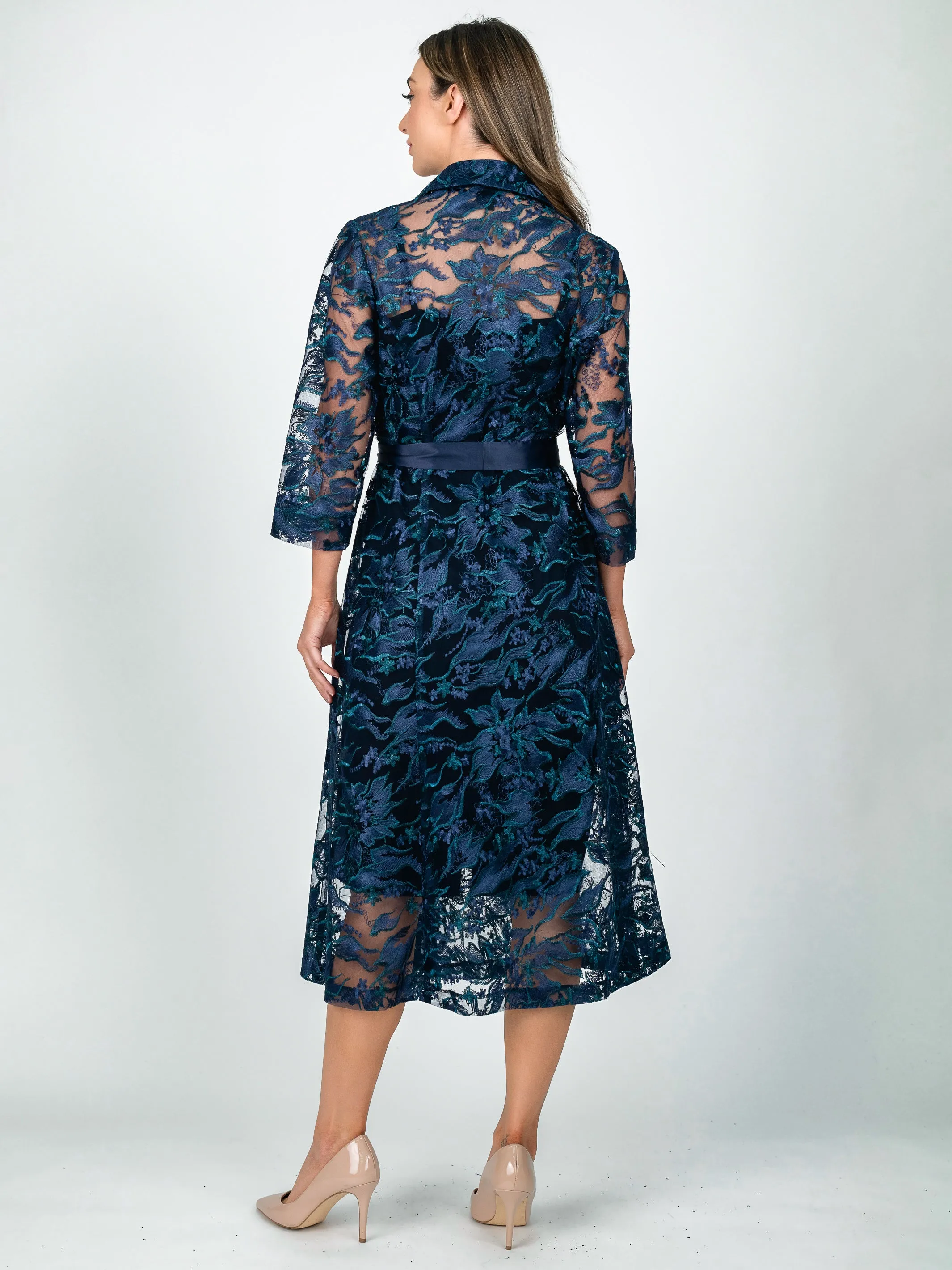 VENEZIA A-Line Evening Coat Dress