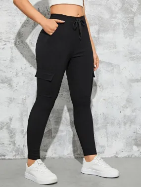 Waist Knot Front Jeans