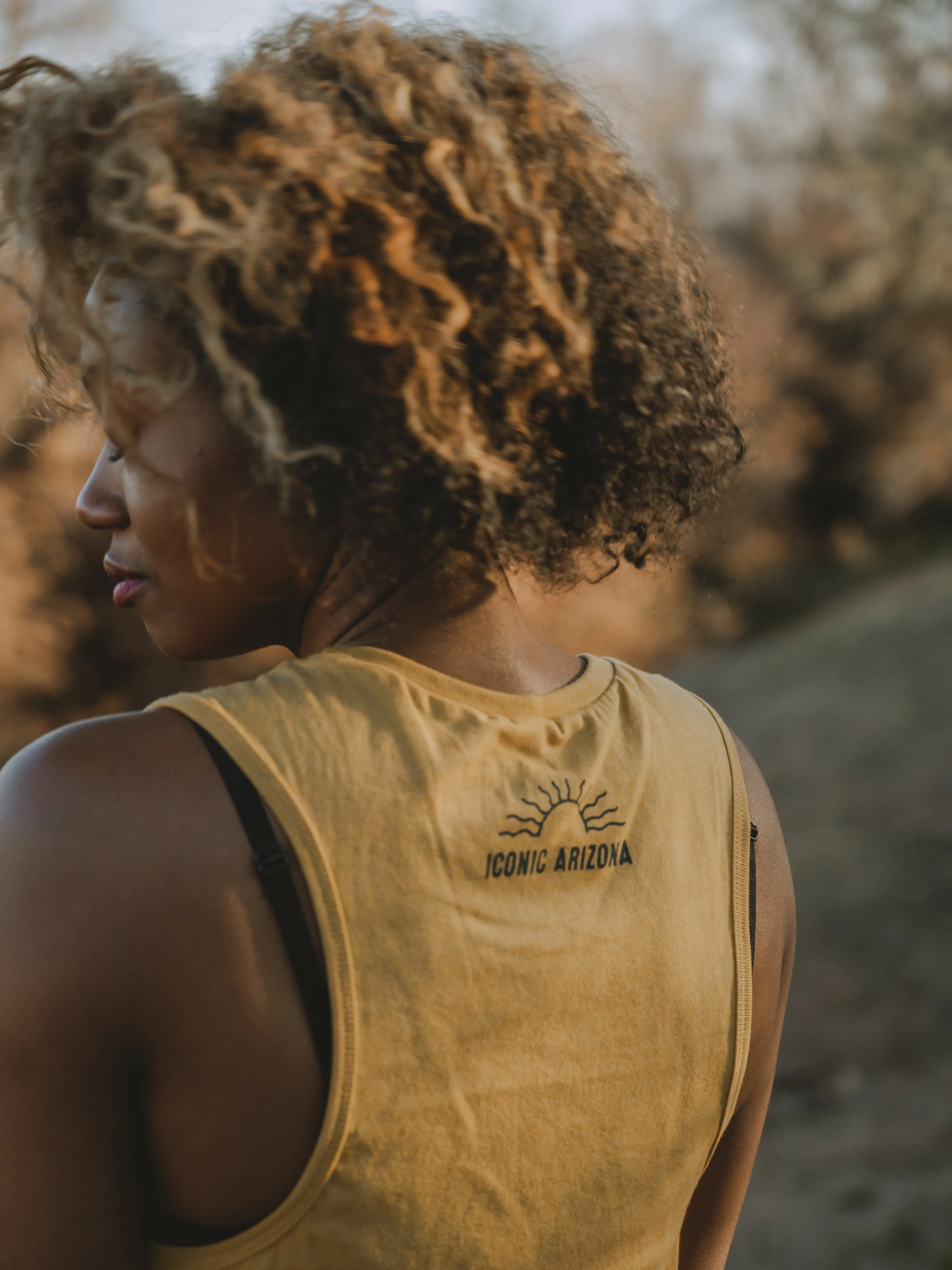 Wavy Rays - Ladies Muscle Tank - Final Sale
