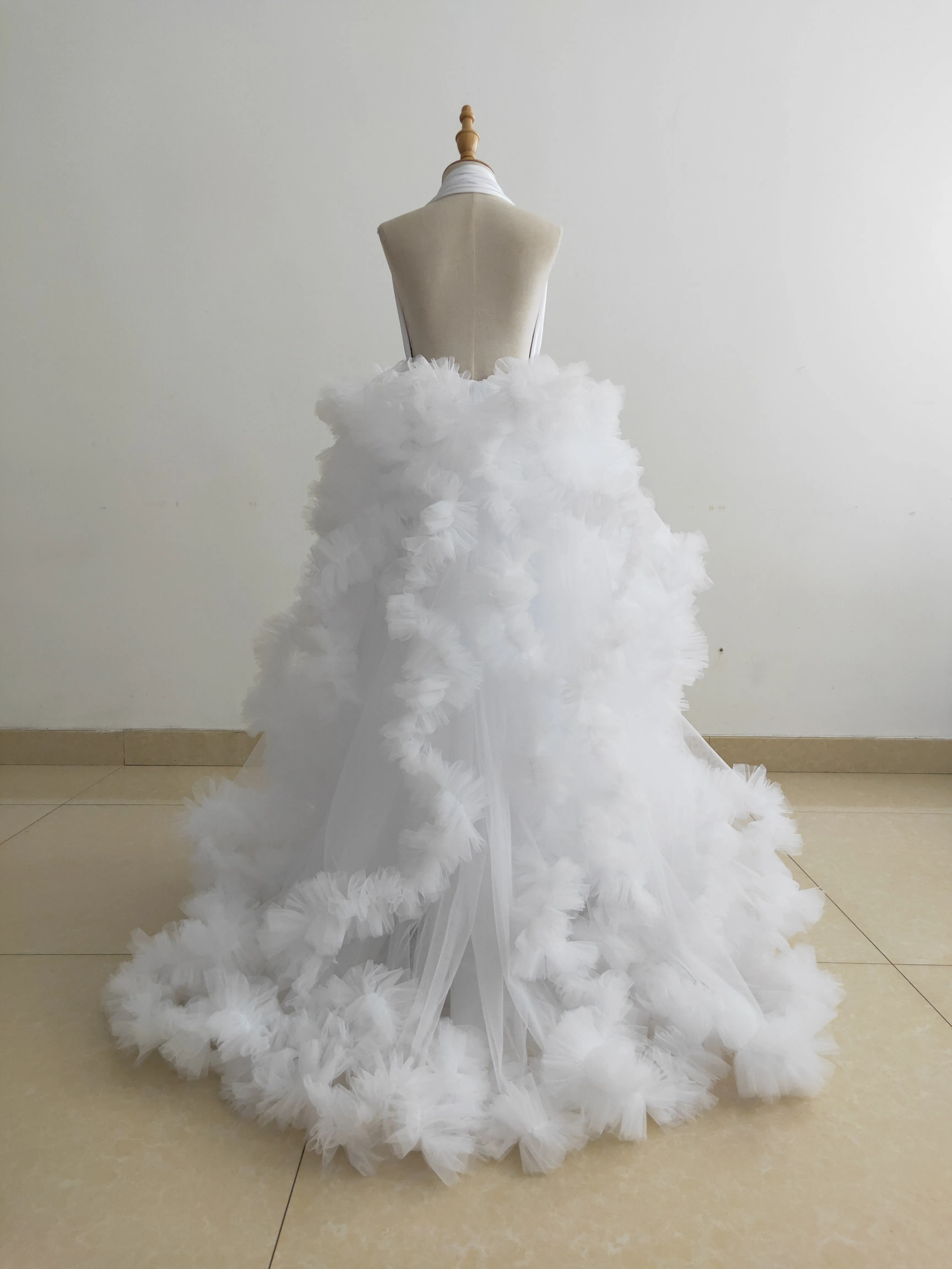 White Kid Photoshoot Dress/Mom and Me Baby Shower Dress
