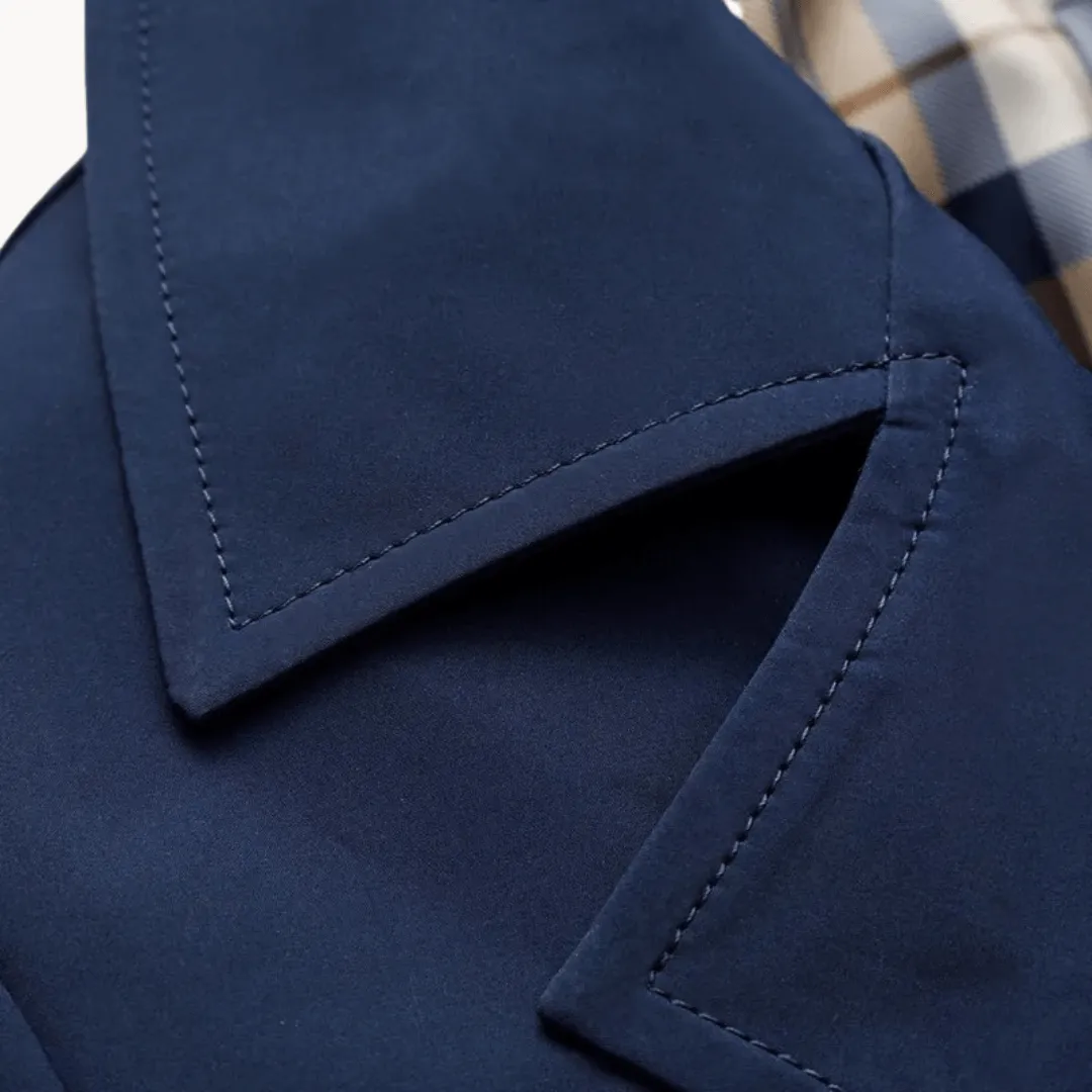 Women's Polyester Trench Coat for All Seasons