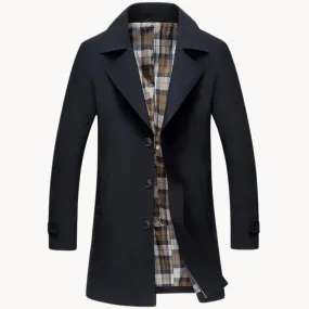 Women's Polyester Trench Coat for All Seasons