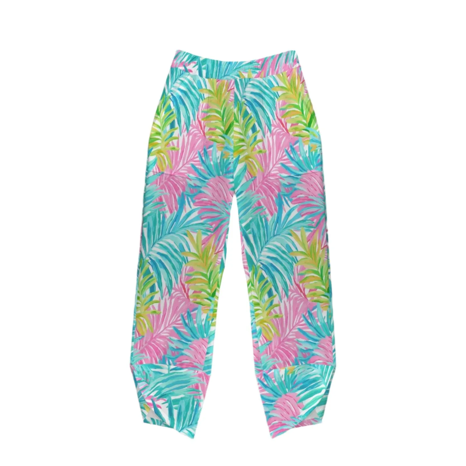 Women's Spring Cruise Cropped Pants, Los Cabos Floral