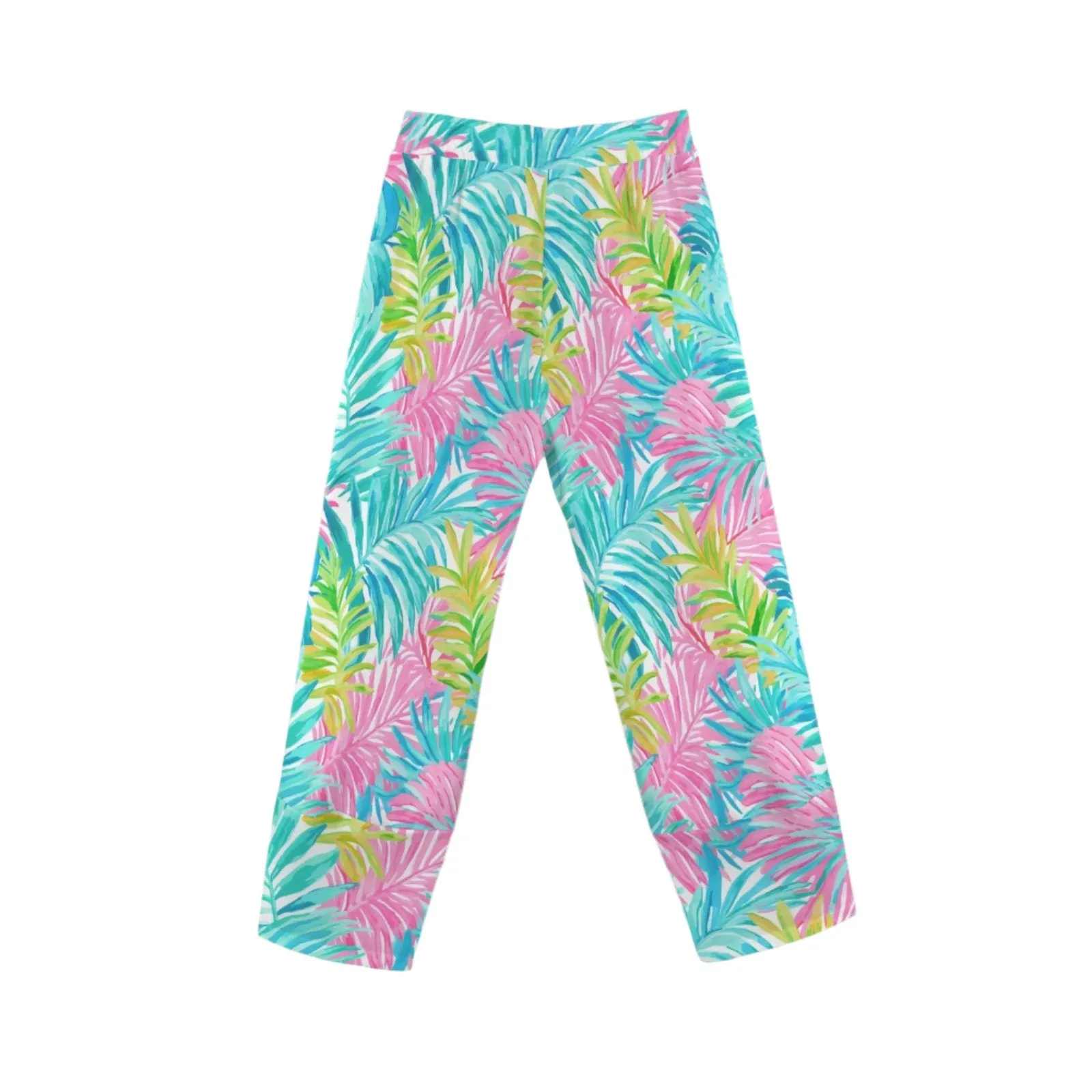 Women's Spring Cruise Cropped Pants, Los Cabos Floral
