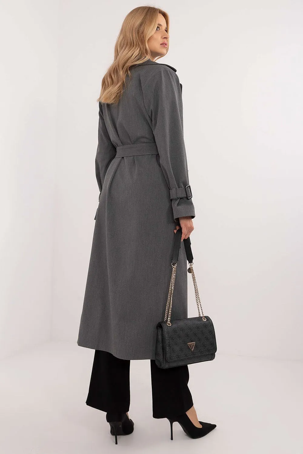 Women's stylish transitional trench coat
