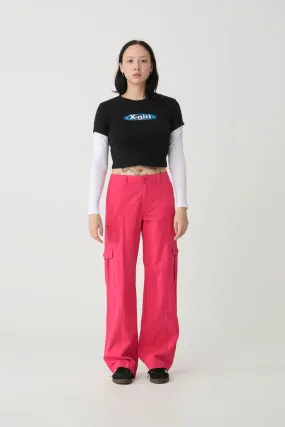 Work Cargo Pants - Berry