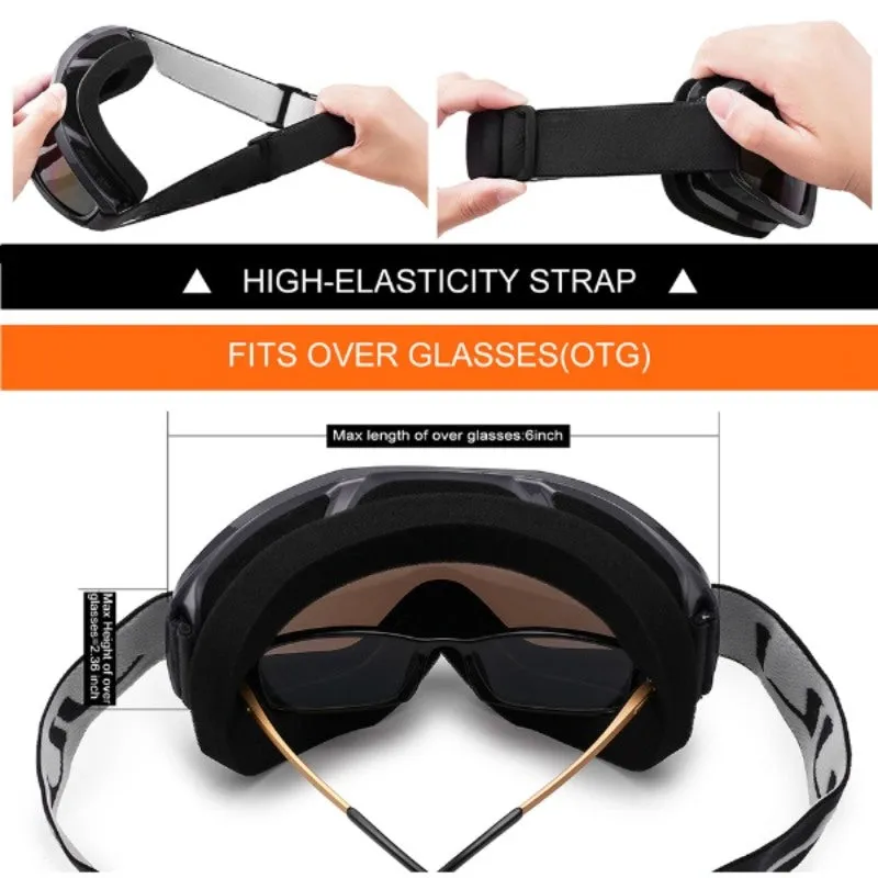 Yellow Extreme Ski And Snow Glasses